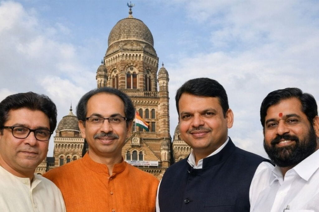 BMC 2026 Exit Polls A Major Shift in Mumbai’s Civic Politics